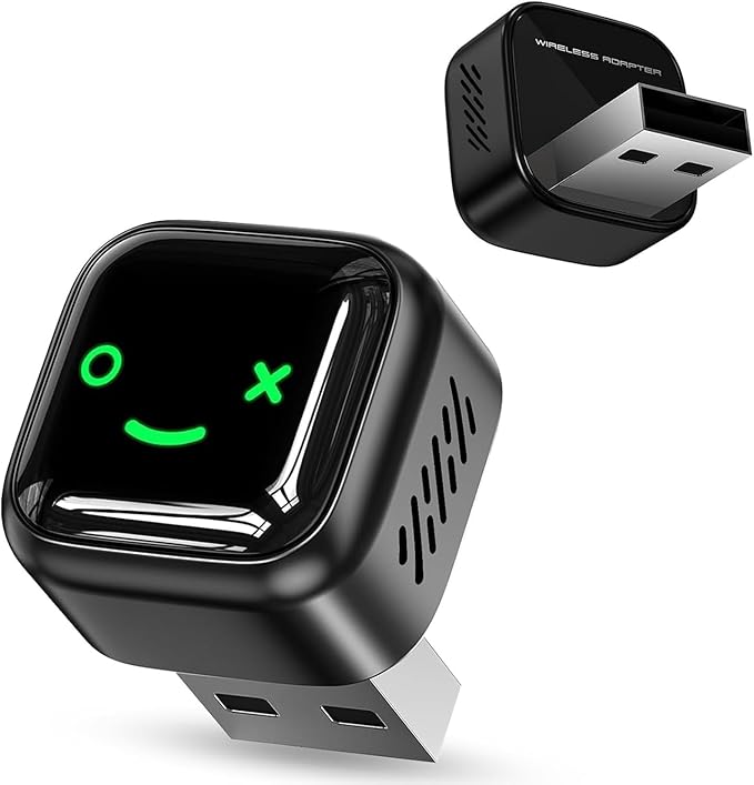 Lujo Veloz Sync 2-in-1 Wireless CarPlay & Android Auto Adapter – Plug & Play, No More Cables