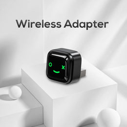Lujo Veloz Sync wireless CarPlay adapter plug and play setup in car USB port